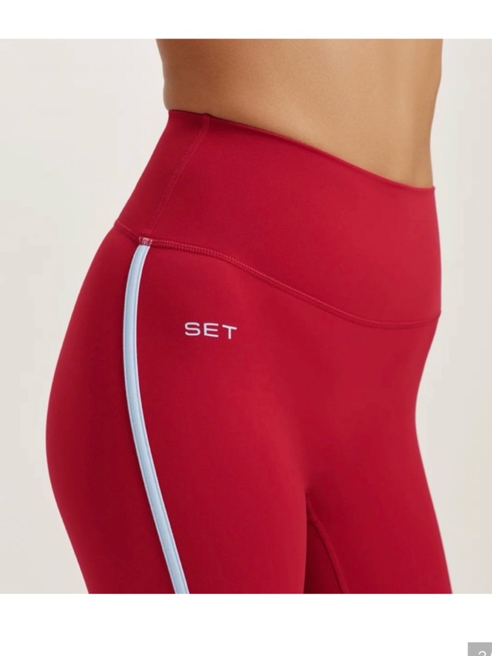 SET Active SPORTBODY SPORTY STRIPE LEGGINGS - VERSE size M